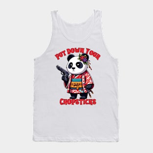 Shooting panda Tank Top